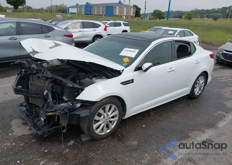 2015 Kia Optima Ex из США, поврежденный, VIN 5XXGN4A7XFG494751